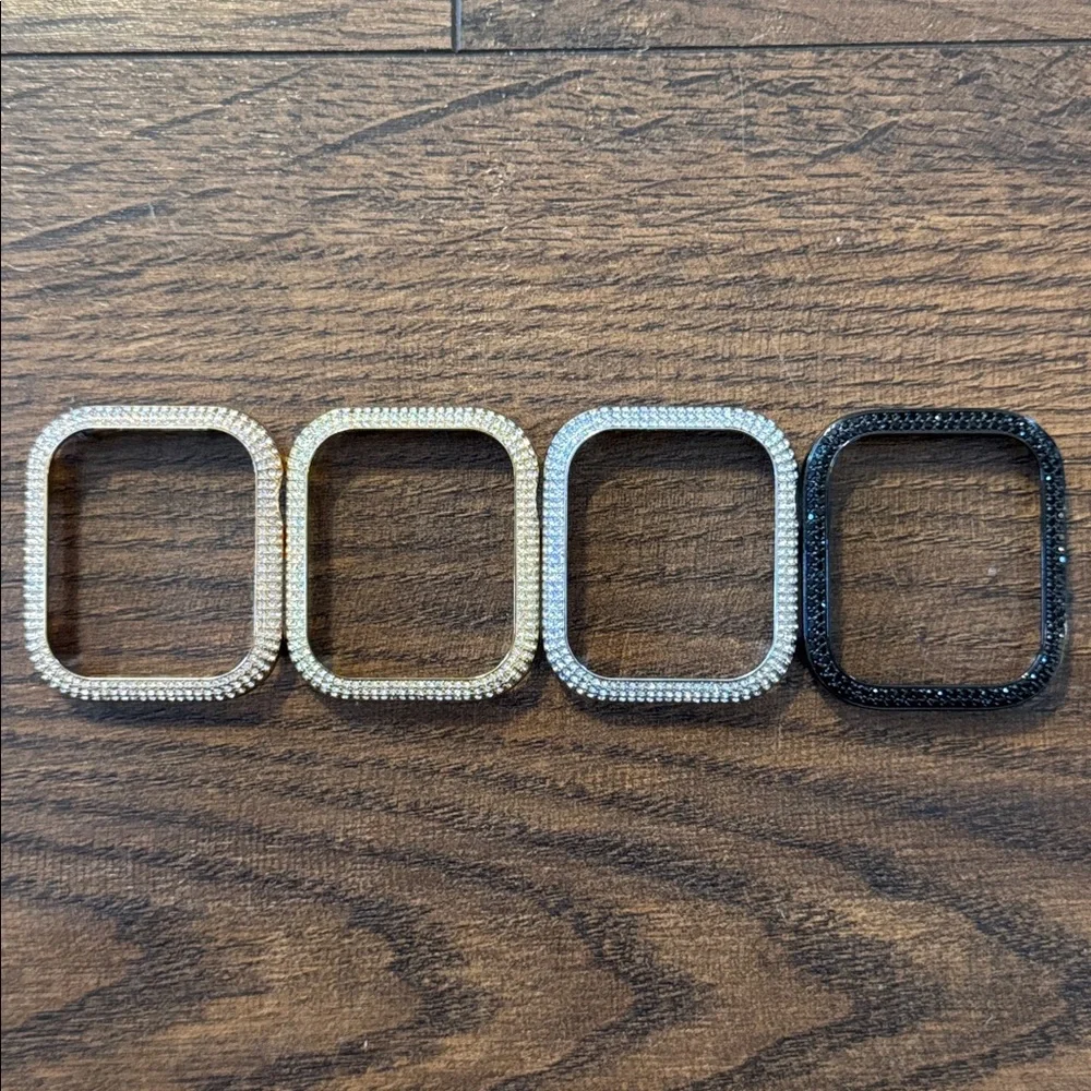 Swarovski 40mm Apple Watch Case - Silver